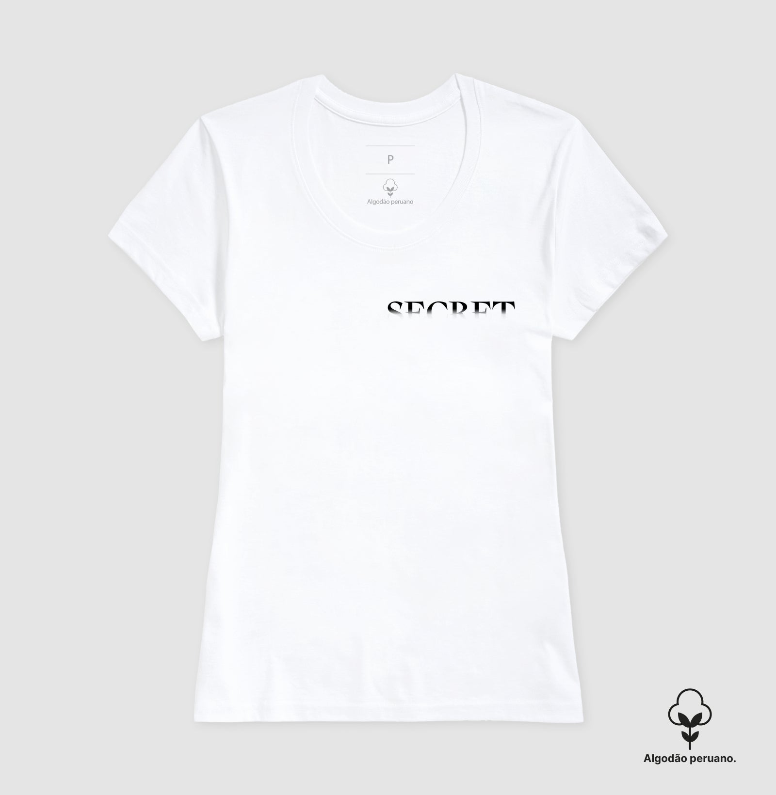 CAMISETA SECRET LOGO