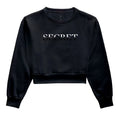 CROPPED SWEATSHIRT SECRET LOGO